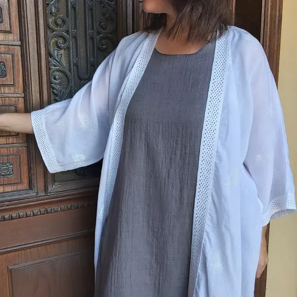 23S20 Long Cardigan Abaya