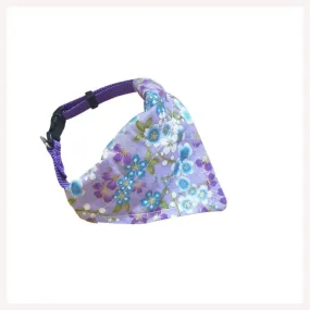 A A Pets' 2in1 Scarf Collar In Petal Design