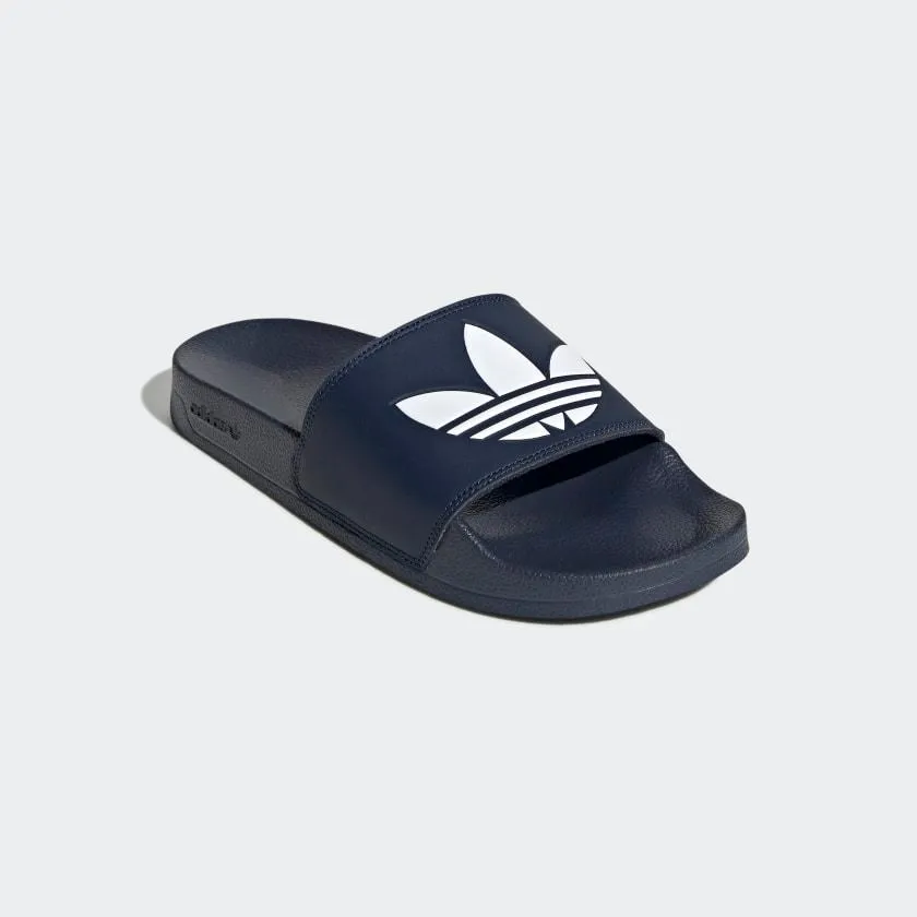 Adidas Adilette Lite Slides - Collegiate Navy / Cloud White