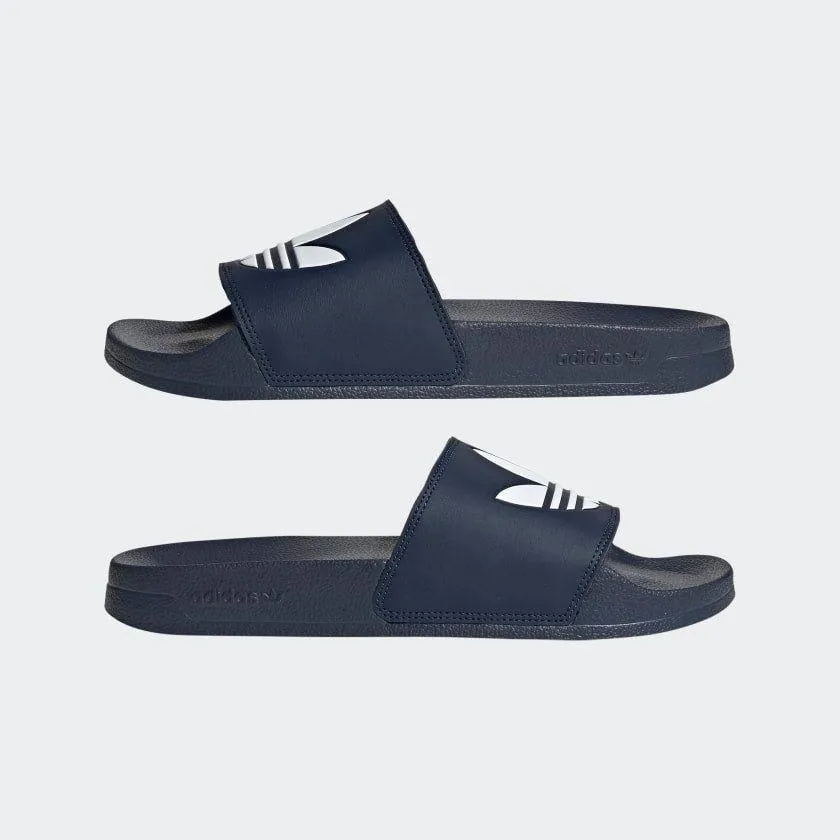 Adidas Adilette Lite Slides - Collegiate Navy / Cloud White