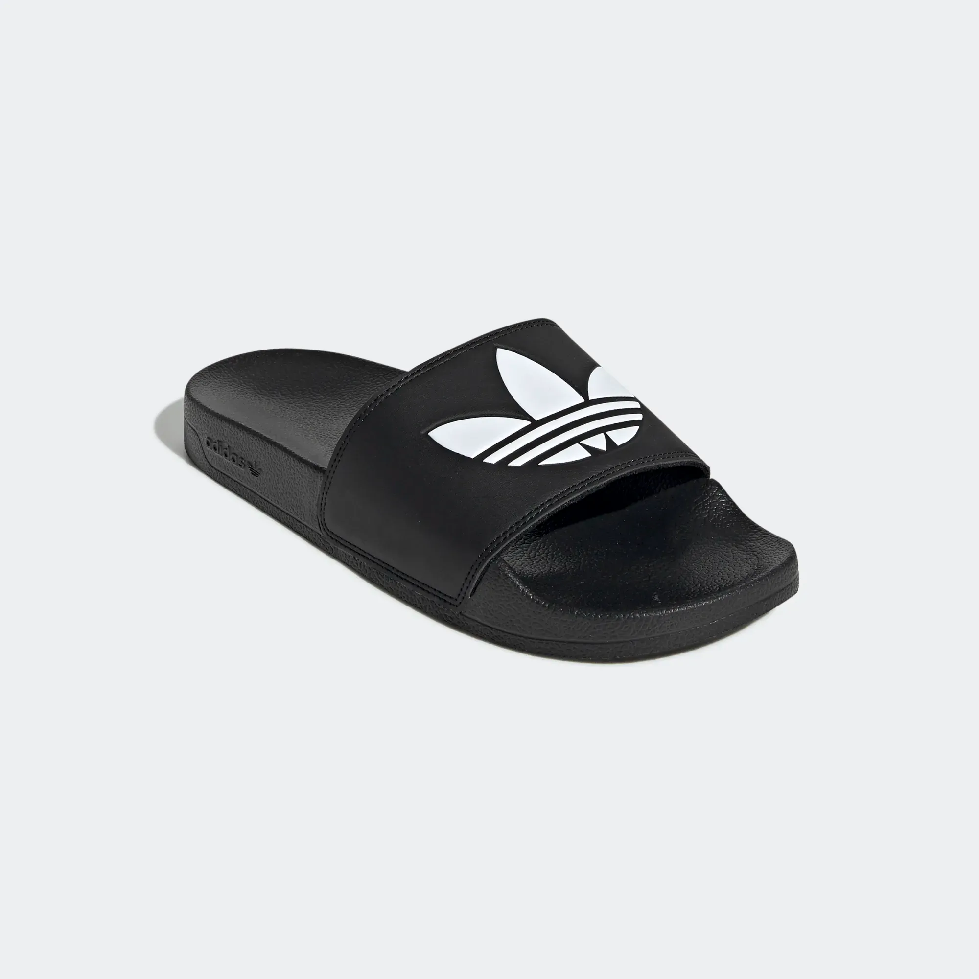 Adidas Men's Adilette Lite Slides - Core Black / Cloud White