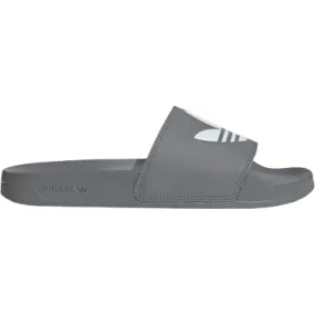 Adidas Men's Adilette Lite Slides - Grey Three / Cloud White