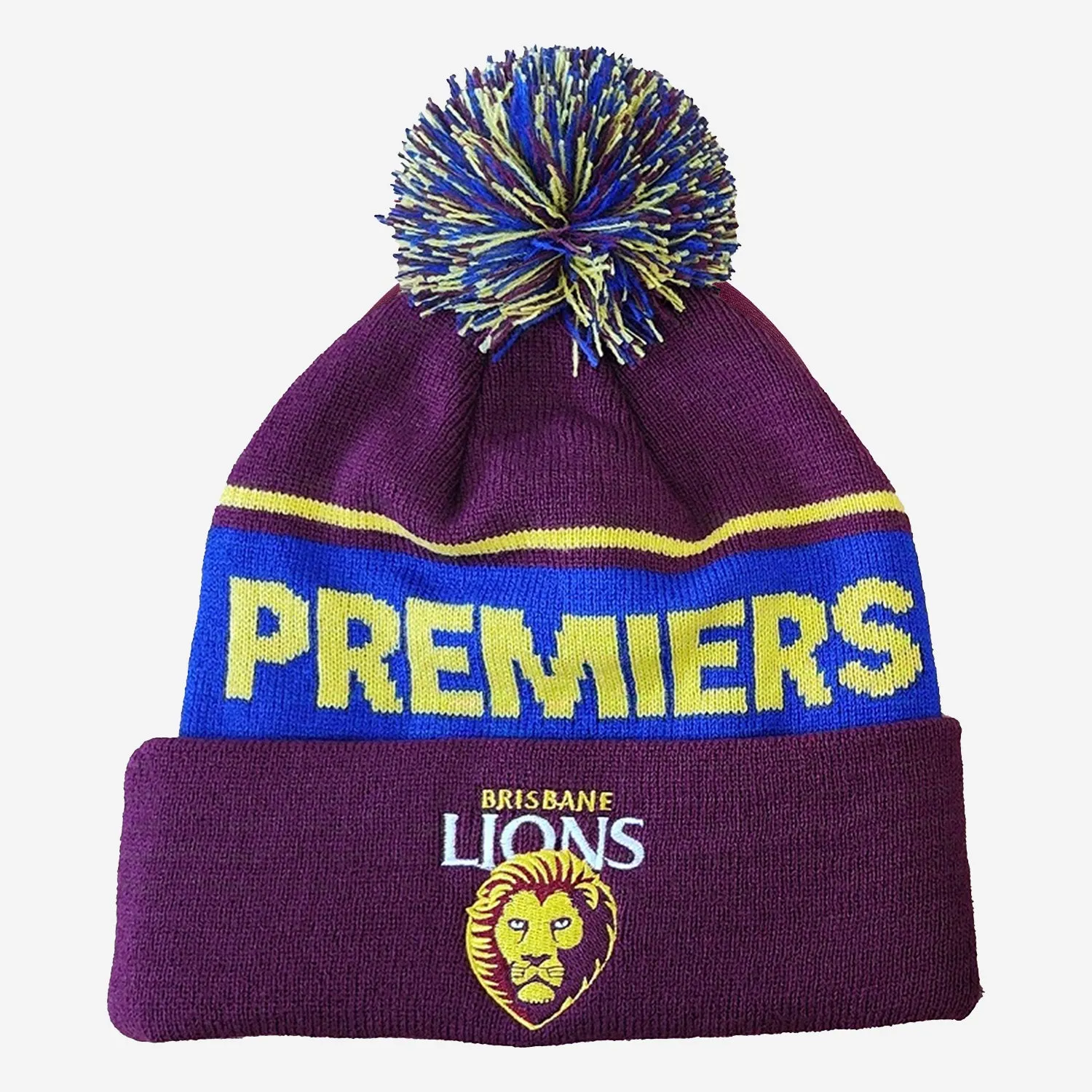 AFL Brisbane Lions 2024 Premiers Beanie