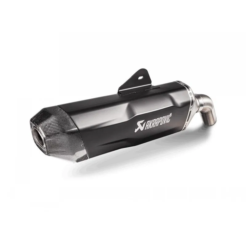 AKRAPOVIC S-B9SO3-HFBFCTBL Slip-On Line (Titanium) for BMW F 800 GS / F 900 GS Adventure 2024-