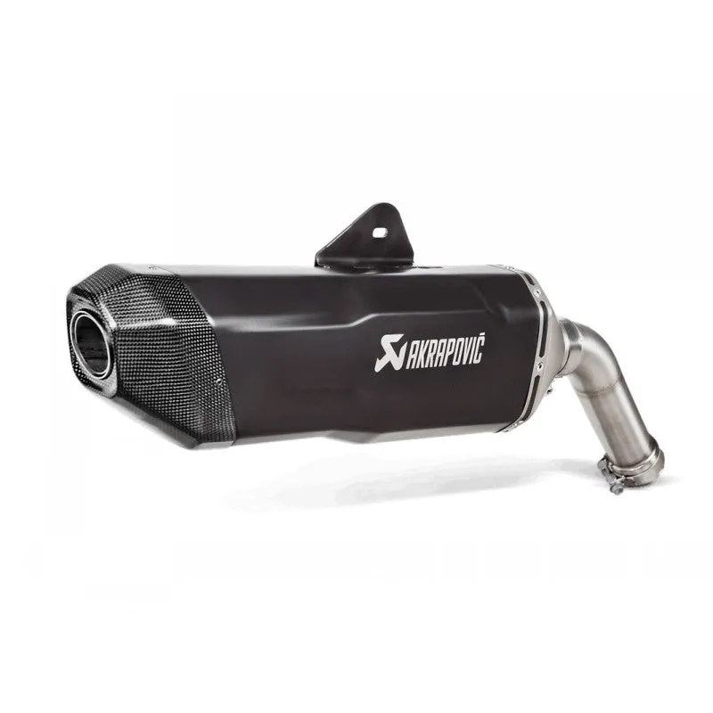 AKRAPOVIC S-B9SO3-HFBFCTBL Slip-On Line (Titanium) for BMW F 800 GS / F 900 GS Adventure 2024-