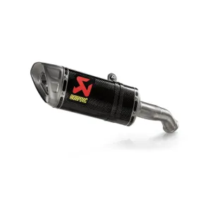 AKRAPOVIC S-CF8SO1-HAPLC Muffler Slip-On Line (Carbon) for CFMOTO 800NK 2024-