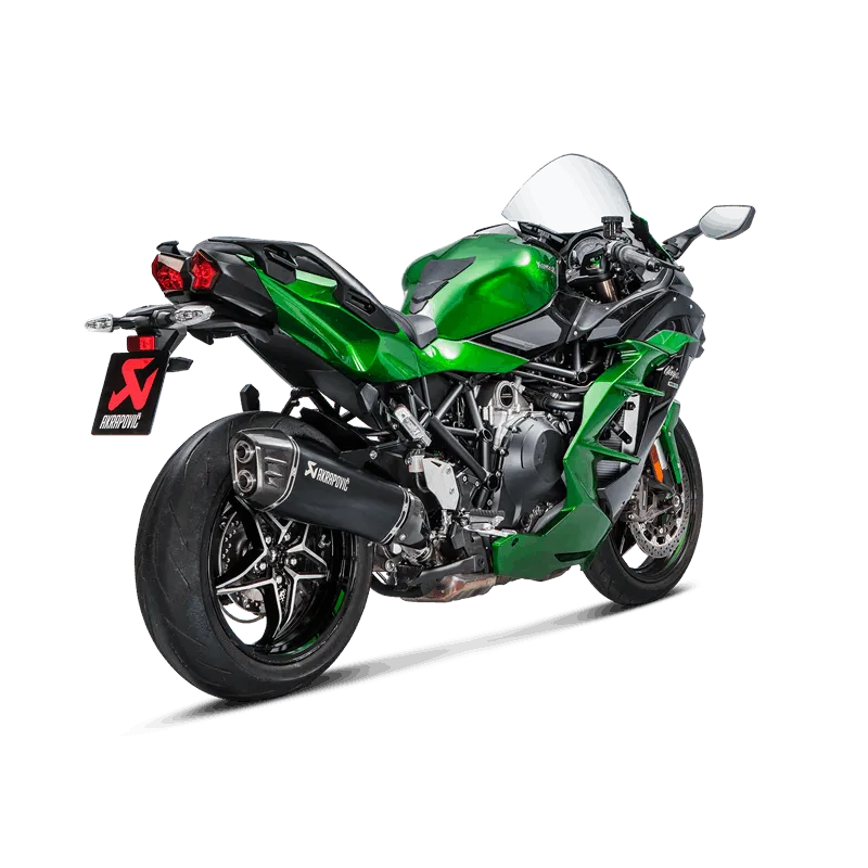 AKRAPOVIC S-K10SO21-HRAABL Slip-On Line (Titanium) KAWASAKI NINJA H2 SX 2018