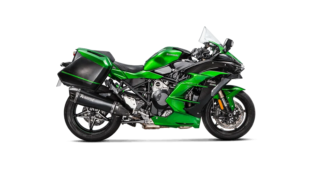 AKRAPOVIC S-K10SO21-HRAABL Slip-On Line (Titanium) KAWASAKI NINJA H2 SX 2018