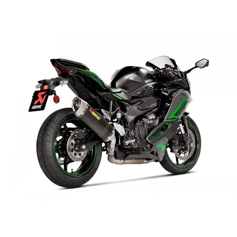 AKRAPOVIC S-K2SO10-HRC Slip-On Line (Carbon) for KAWASAKI Ninja ZX-25R 2023-