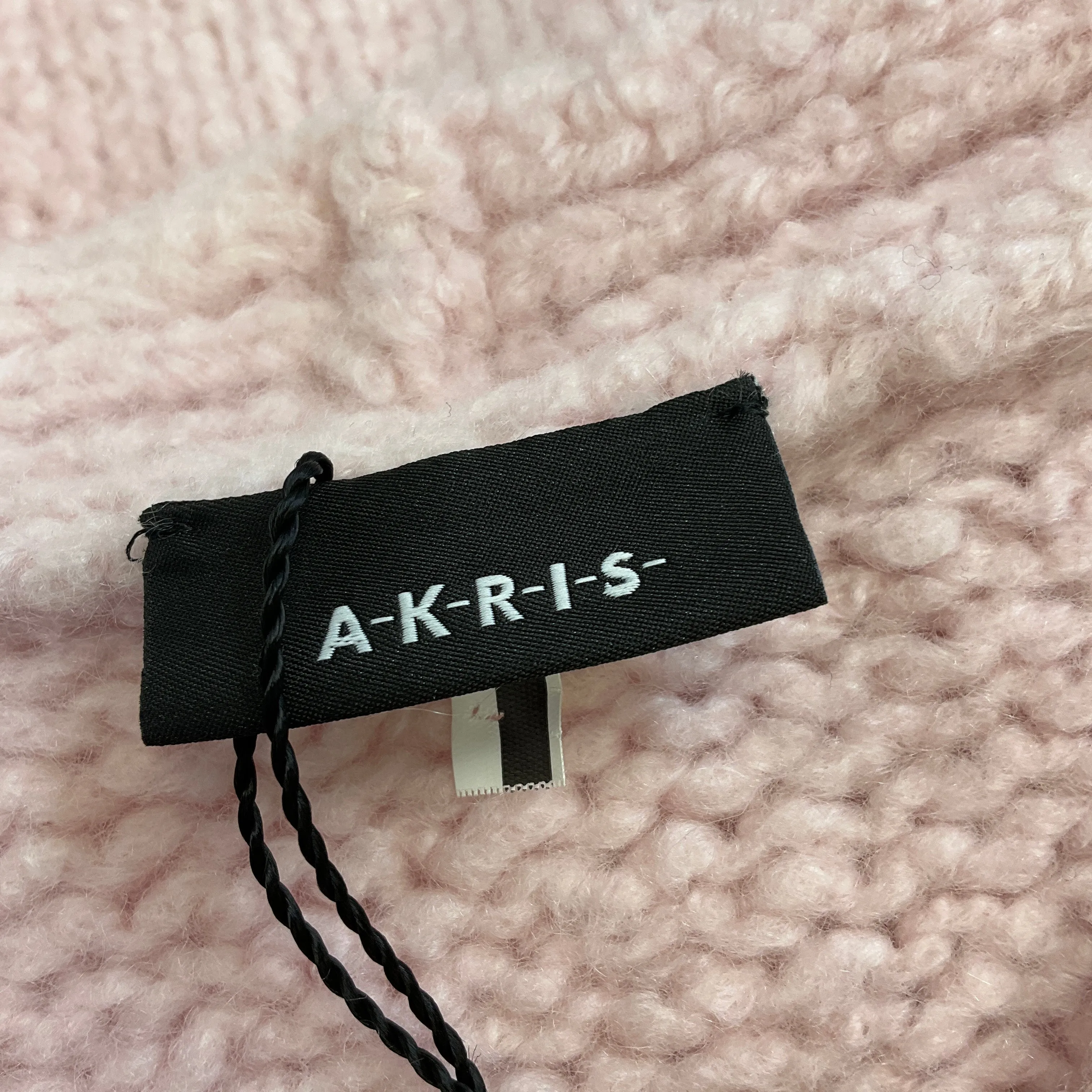 Akris Light Pink Cashmere and Silk Knit Cardigan Sweater