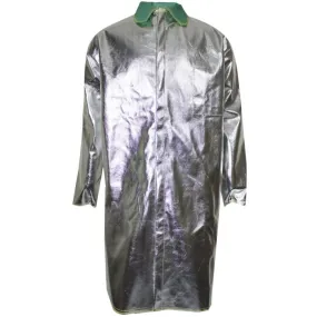 Aluminized Coat - 14 oz. OPF Carbon/Kevlar, 45 in. Long, Vented Jacket