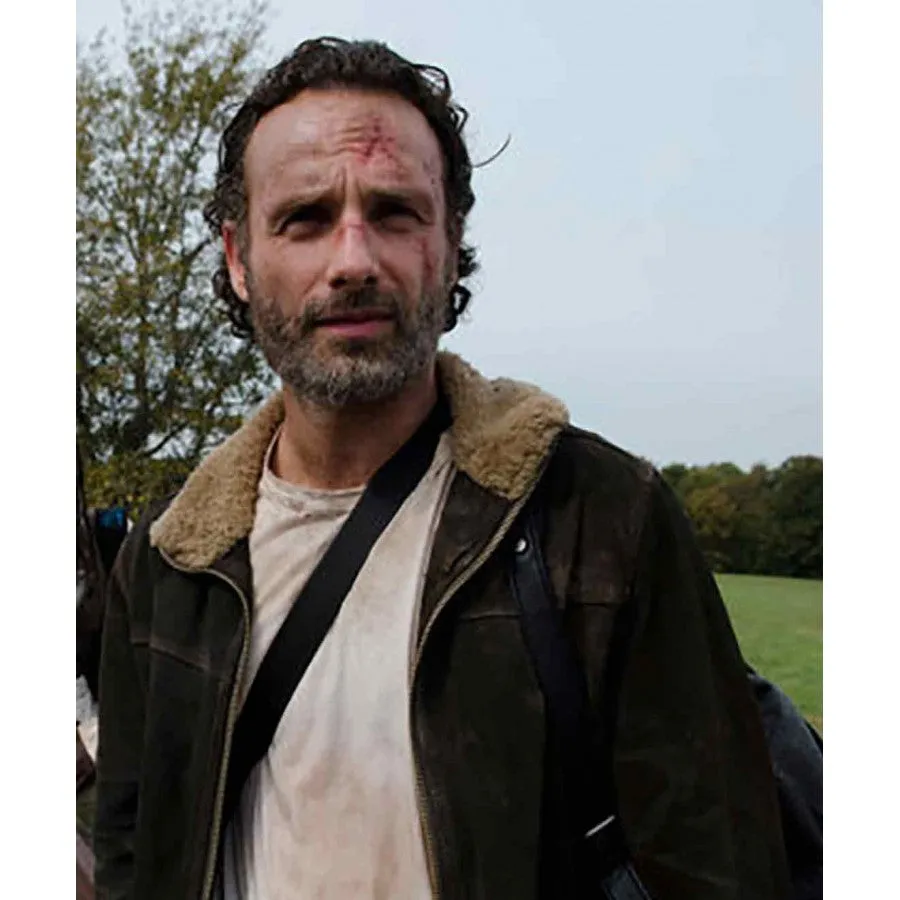 Andrew Lincoln The Walking Dead Rick Grimes Jacket Season 4