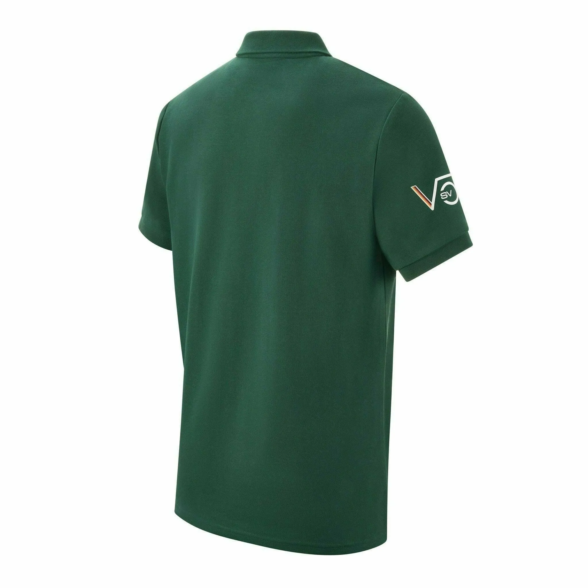 Aston Martin F1 Men's Sebastian Vettel  Driver Polo Shirt- Green