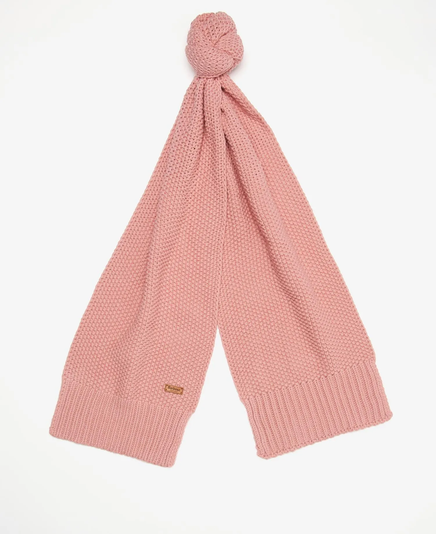 Barbour Hartley Hat & Scarf Gift Pink LGS0053