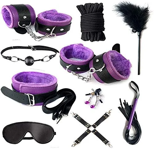 BDSM sexy bondage kit  12 pieces