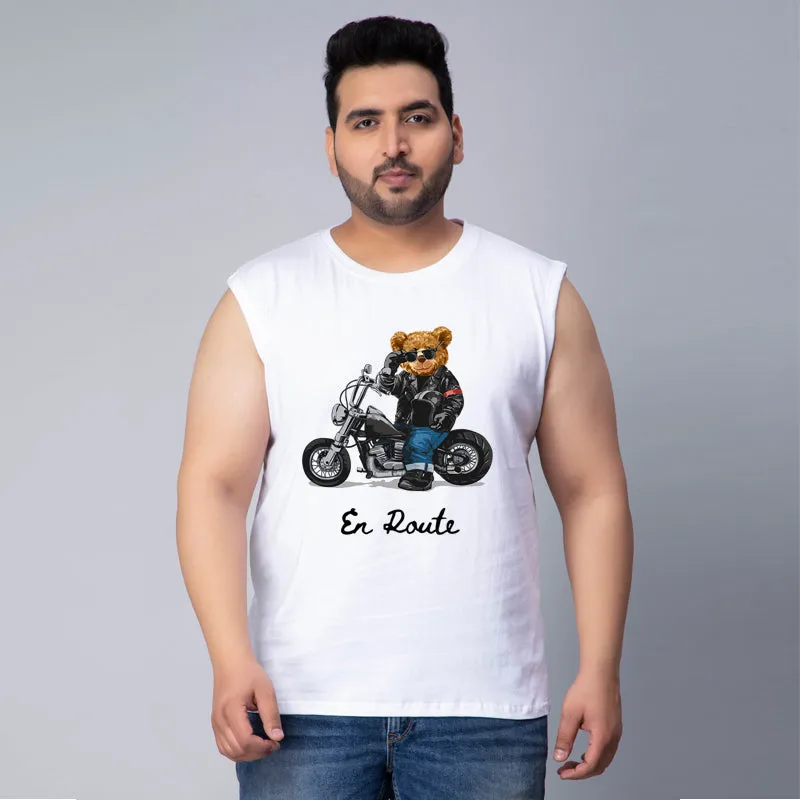 Biker Bear Sleeveless Vest