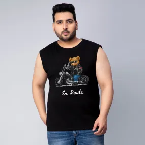 Biker Bear Sleeveless Vest