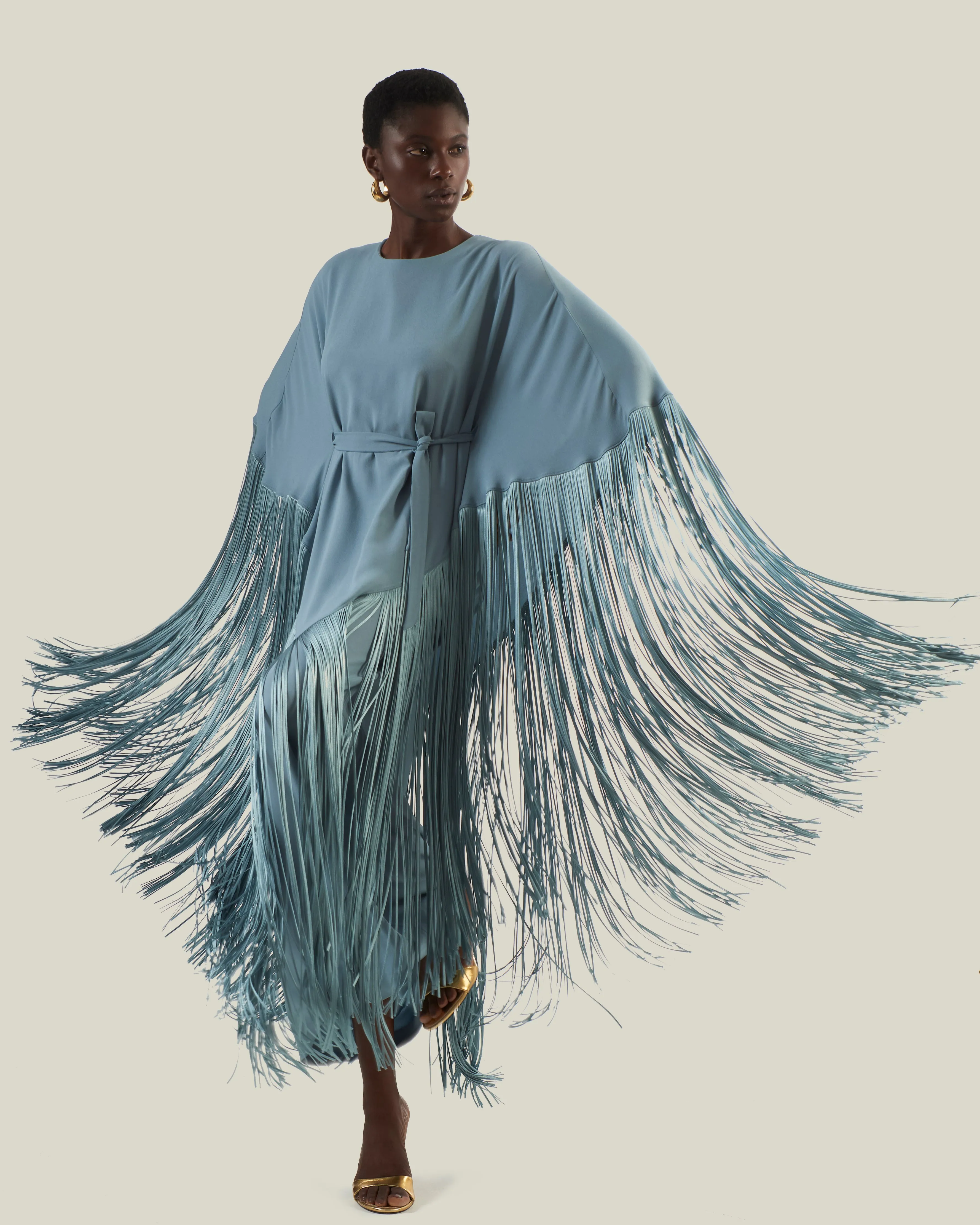 Bohemia Kaftan in Cloud