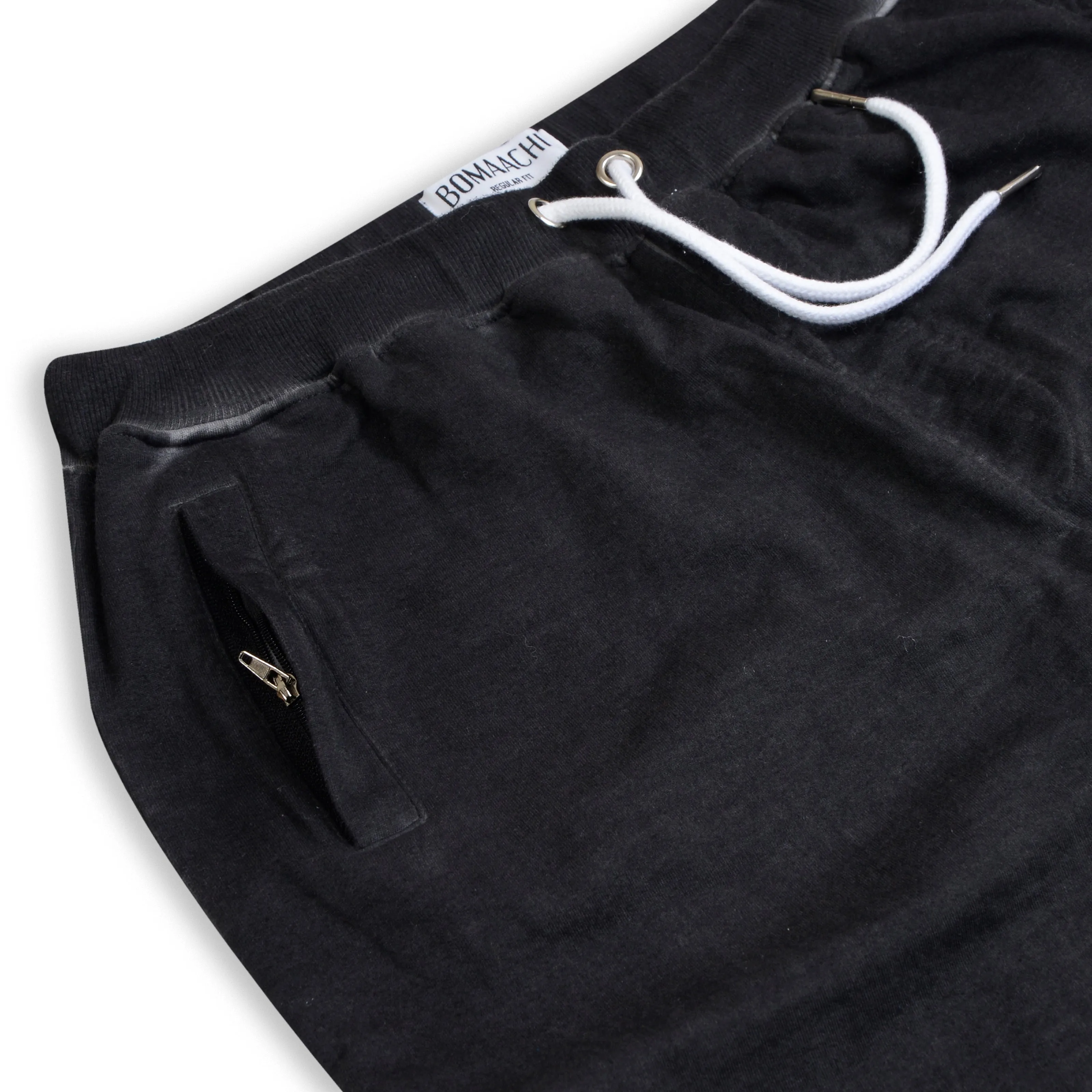 Bomaachi CPD Washed Black Joggers