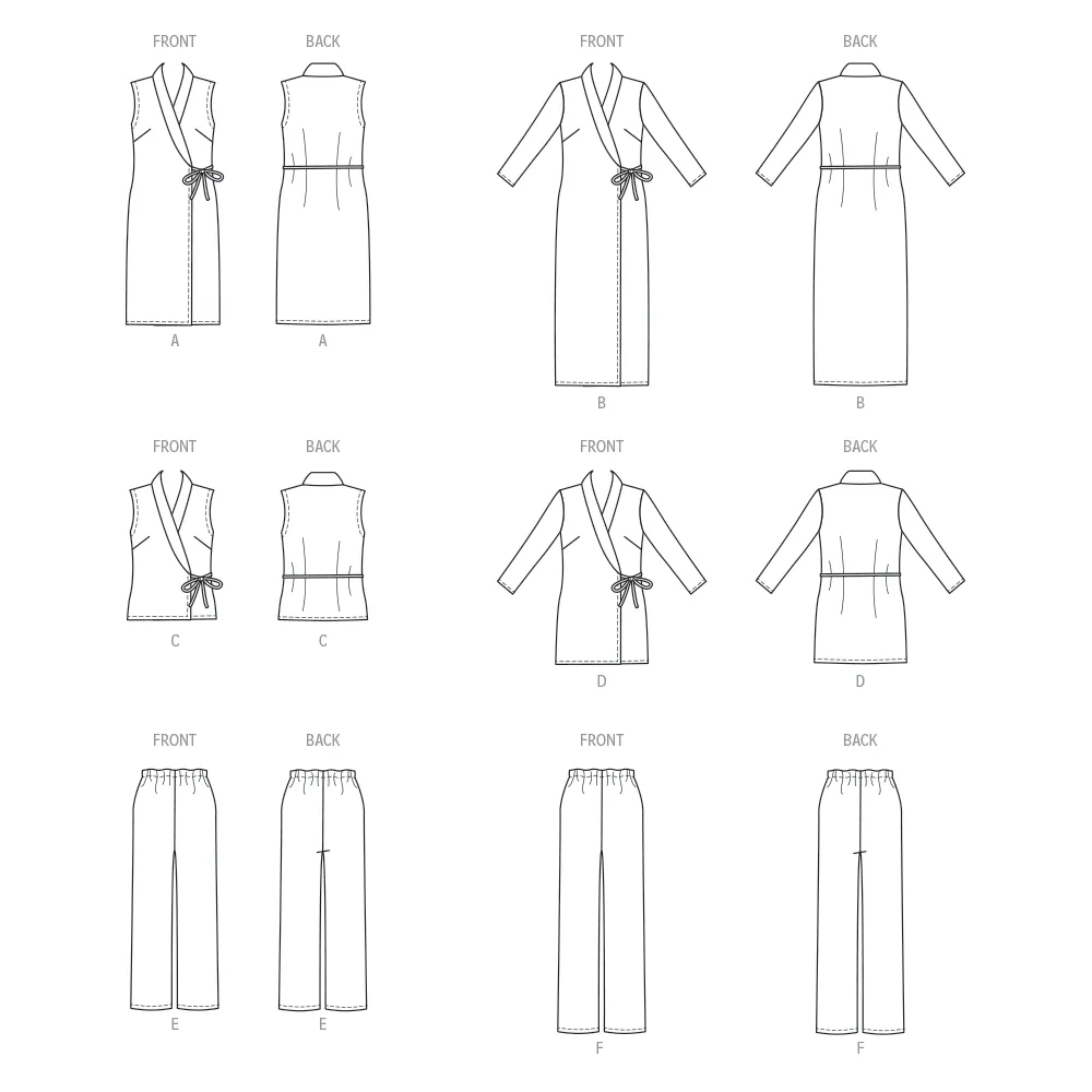 Butterick Lounge Wear B6976