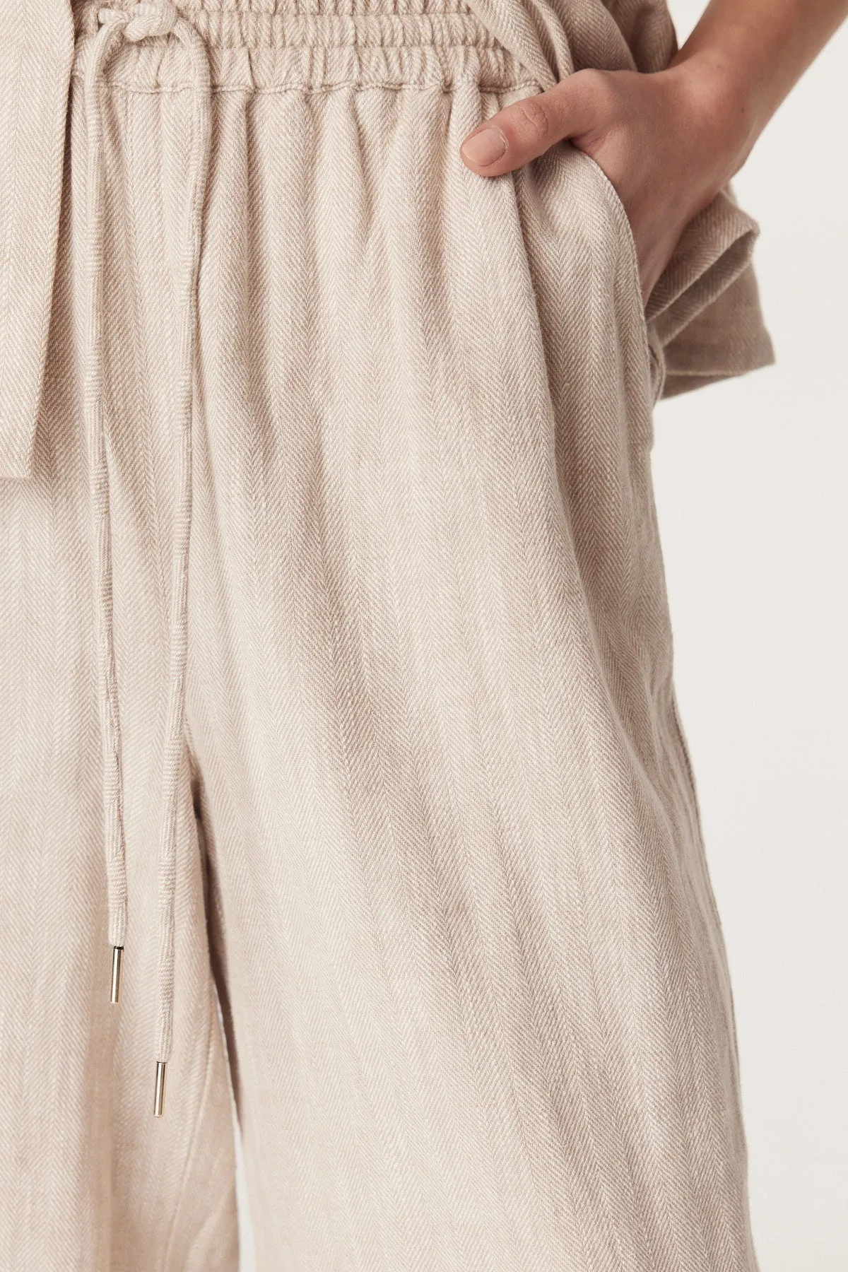 Cable - Marrakesh Linen Pant - Natural