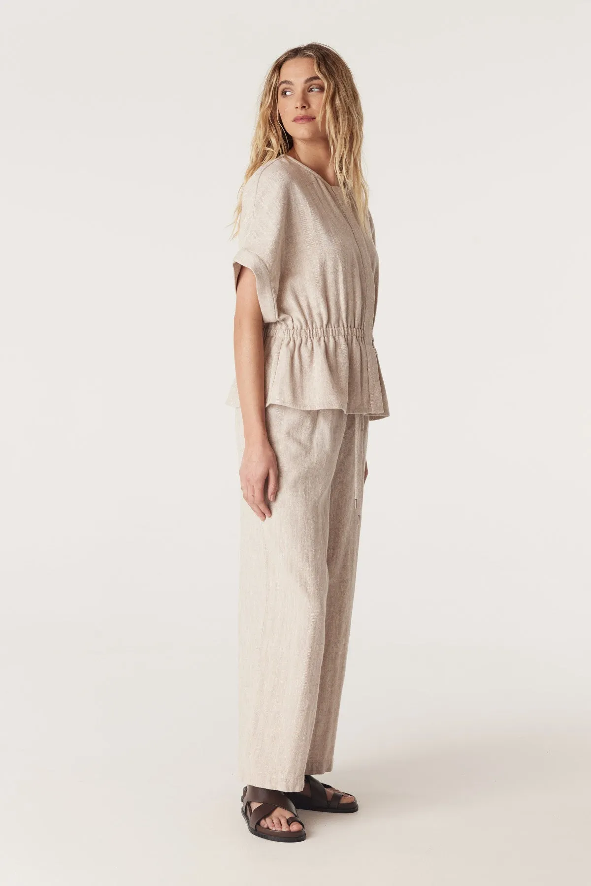 Cable - Marrakesh Linen Pant - Natural