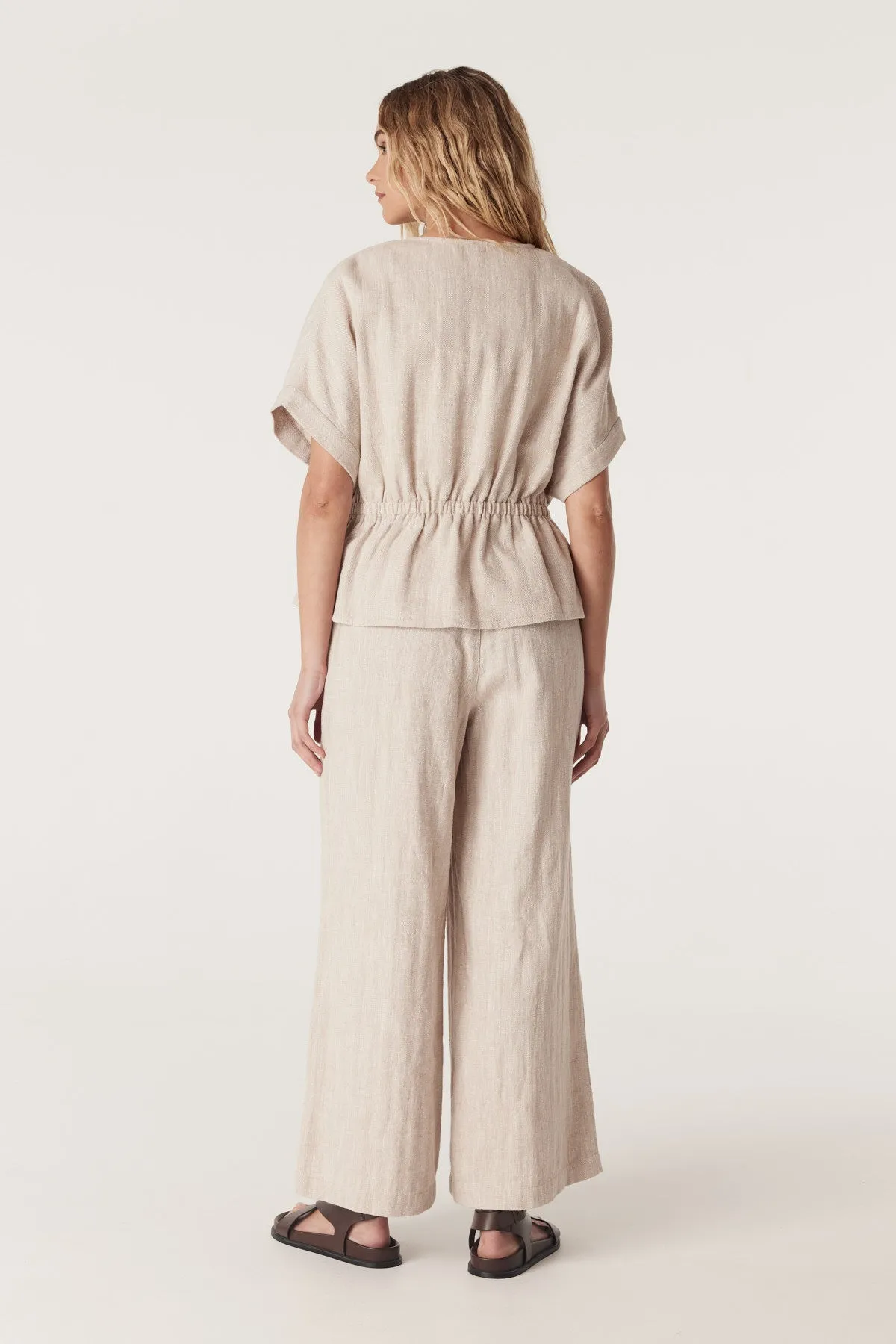 Cable - Marrakesh Linen Pant - Natural