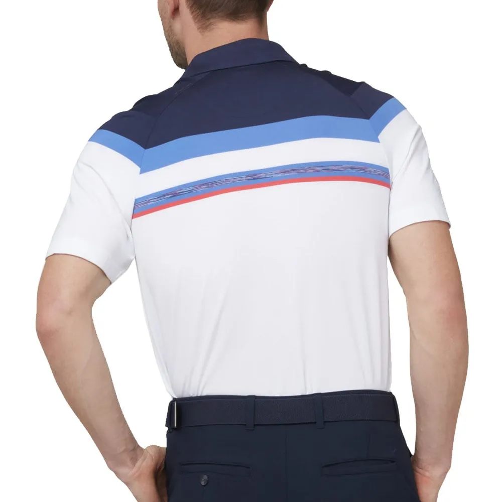 Callaway Space Dye Block Polo Shirt - Peacoat