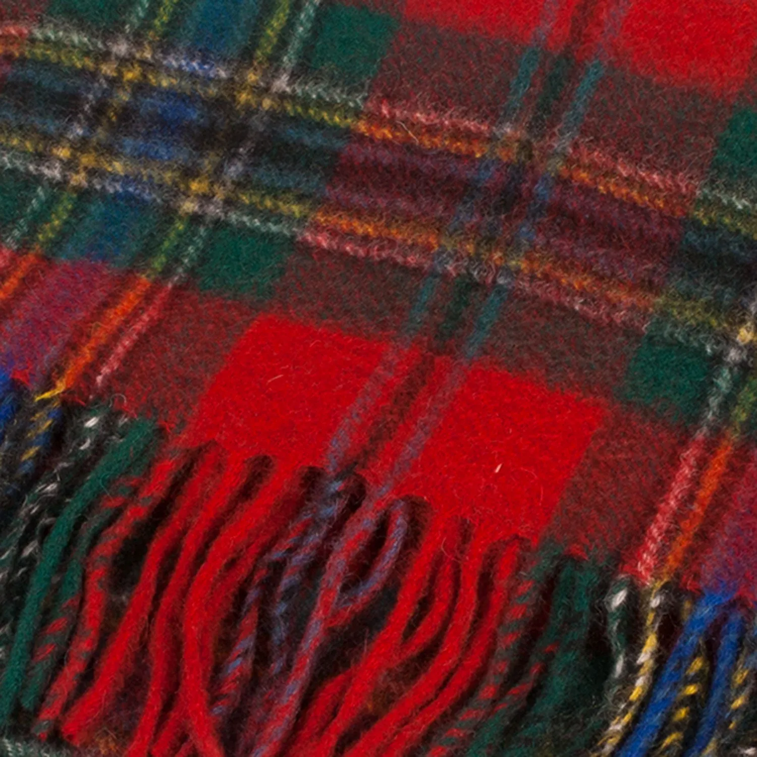 Cashmere Scottish Tartan Clan Scarf  Maclean Of Duart