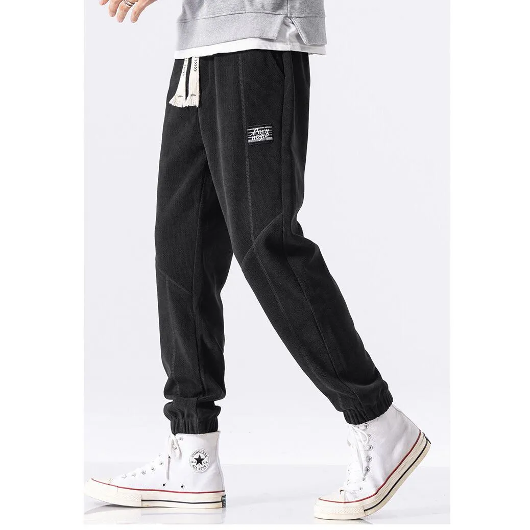 Casual Loose Fit Elasticity Tapered Sweatpant