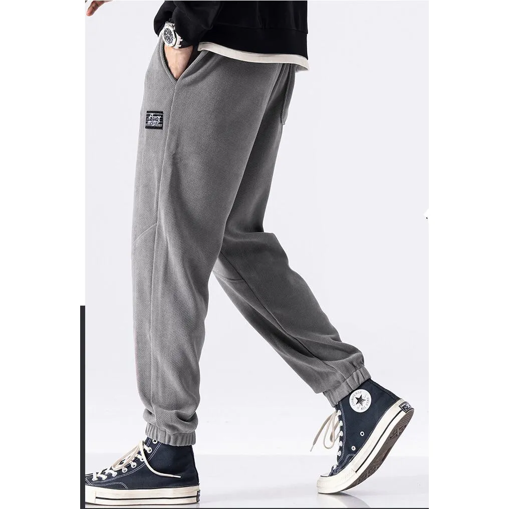 Casual Loose Fit Elasticity Tapered Sweatpant