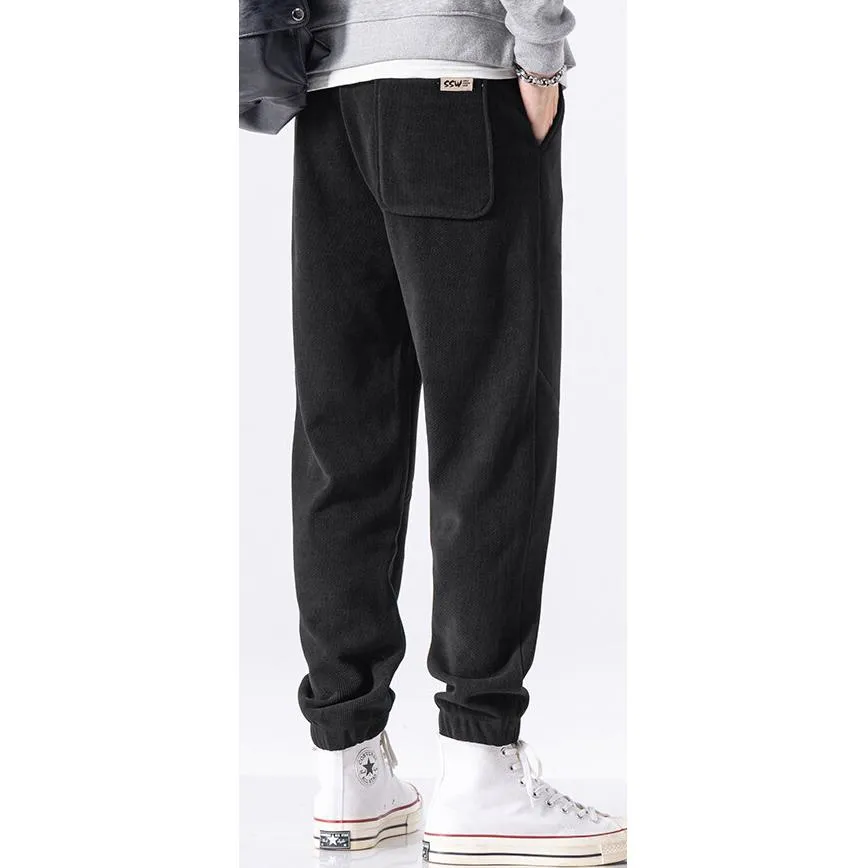 Casual Loose Fit Elasticity Tapered Sweatpant