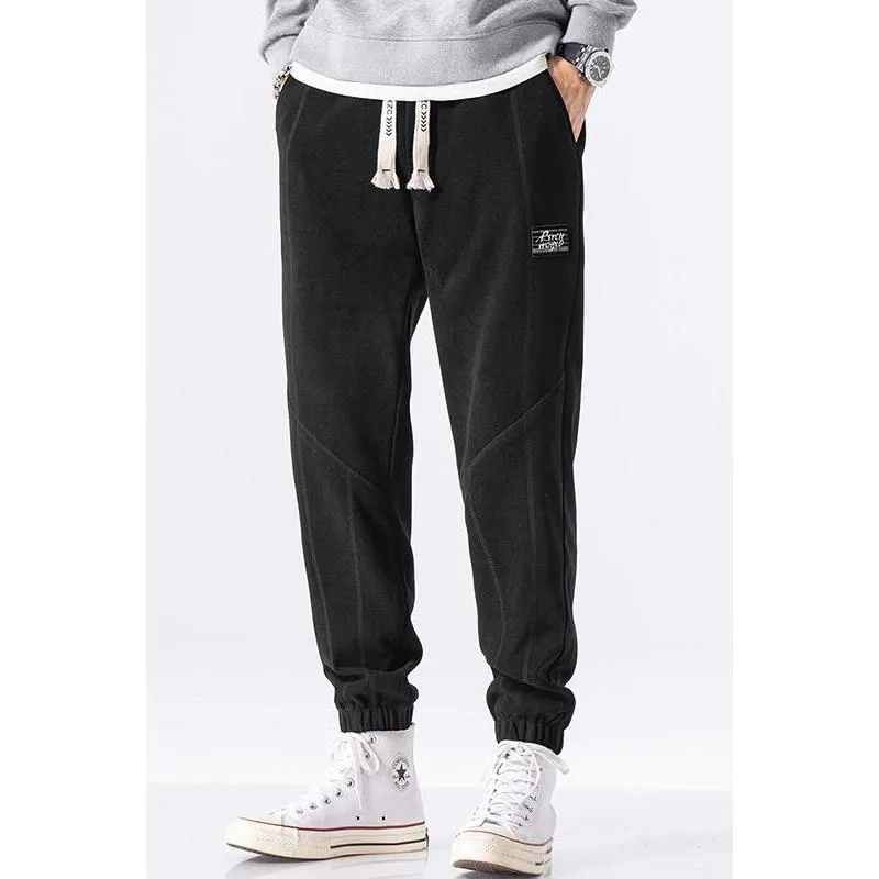 Casual Loose Fit Elasticity Tapered Sweatpant