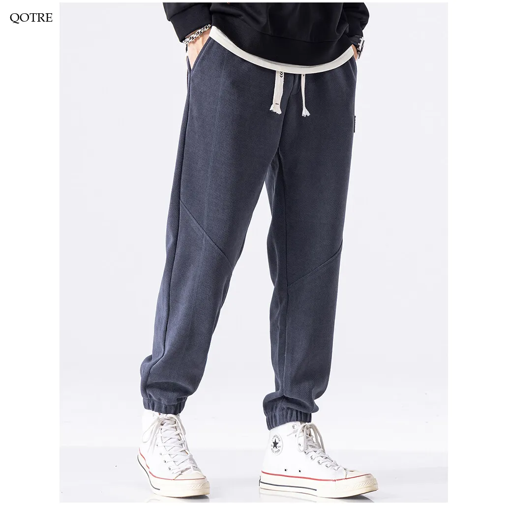 Casual Loose Fit Elasticity Tapered Sweatpant