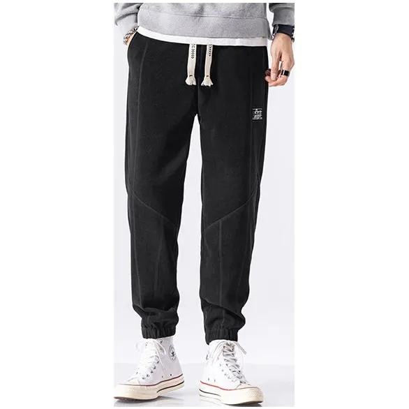 Casual Loose Fit Elasticity Tapered Sweatpant