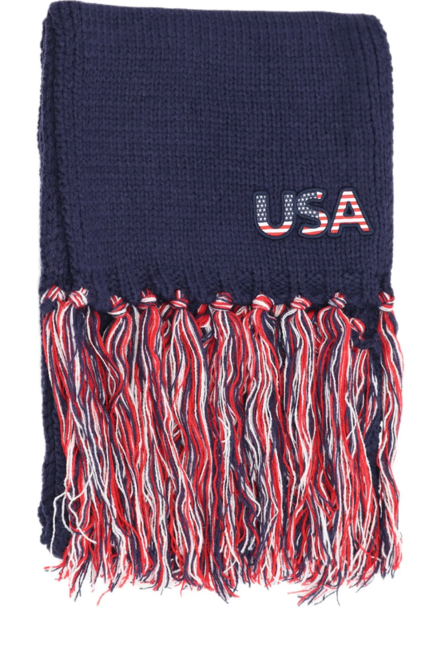 CC USA Scarf with Tassels