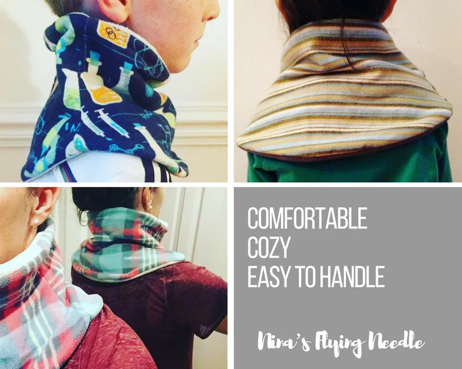 Child's Handmade Neck Warmer Tie Dye