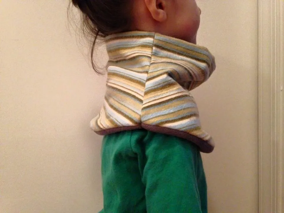 Child's Handmade Neck Warmer Whales