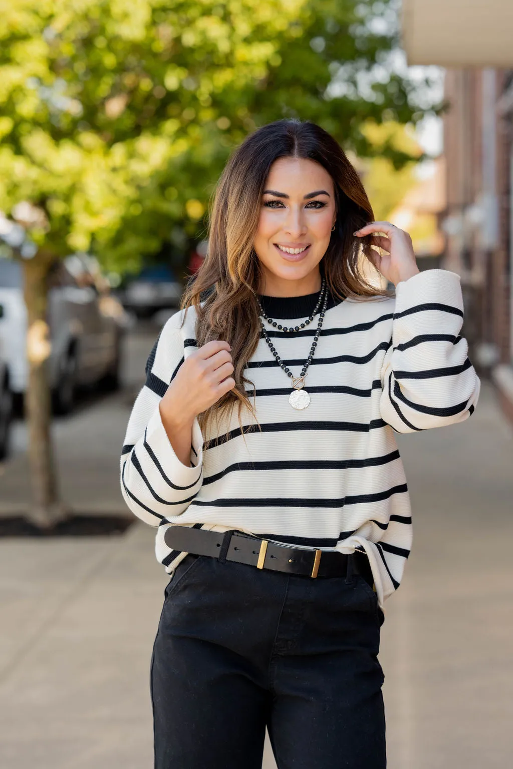 Classic Striped Sweater