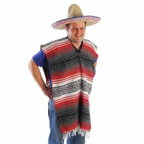 Colorful Economy Poncho