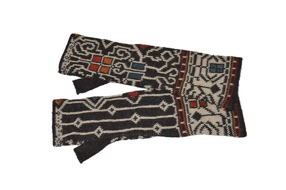 Congo Women's Fingerless Alpaca Gloves