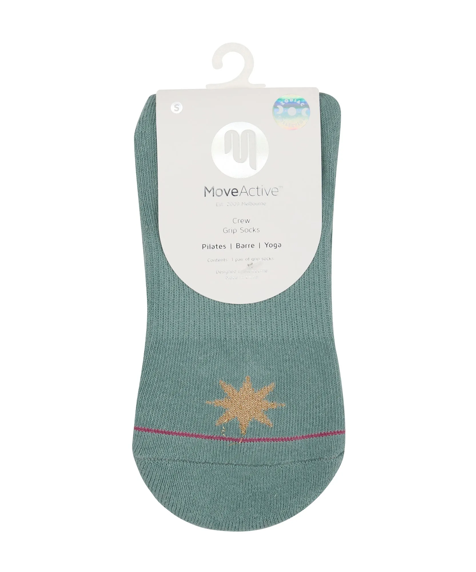 Crew Non Slip Grip Socks - Scorpio