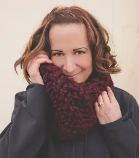 Crochet Pattern for Polar Vortex Cowl | Crochet Cowl Pattern | Scarf Crocheting Pattern | DIY Written Crochet Instructions