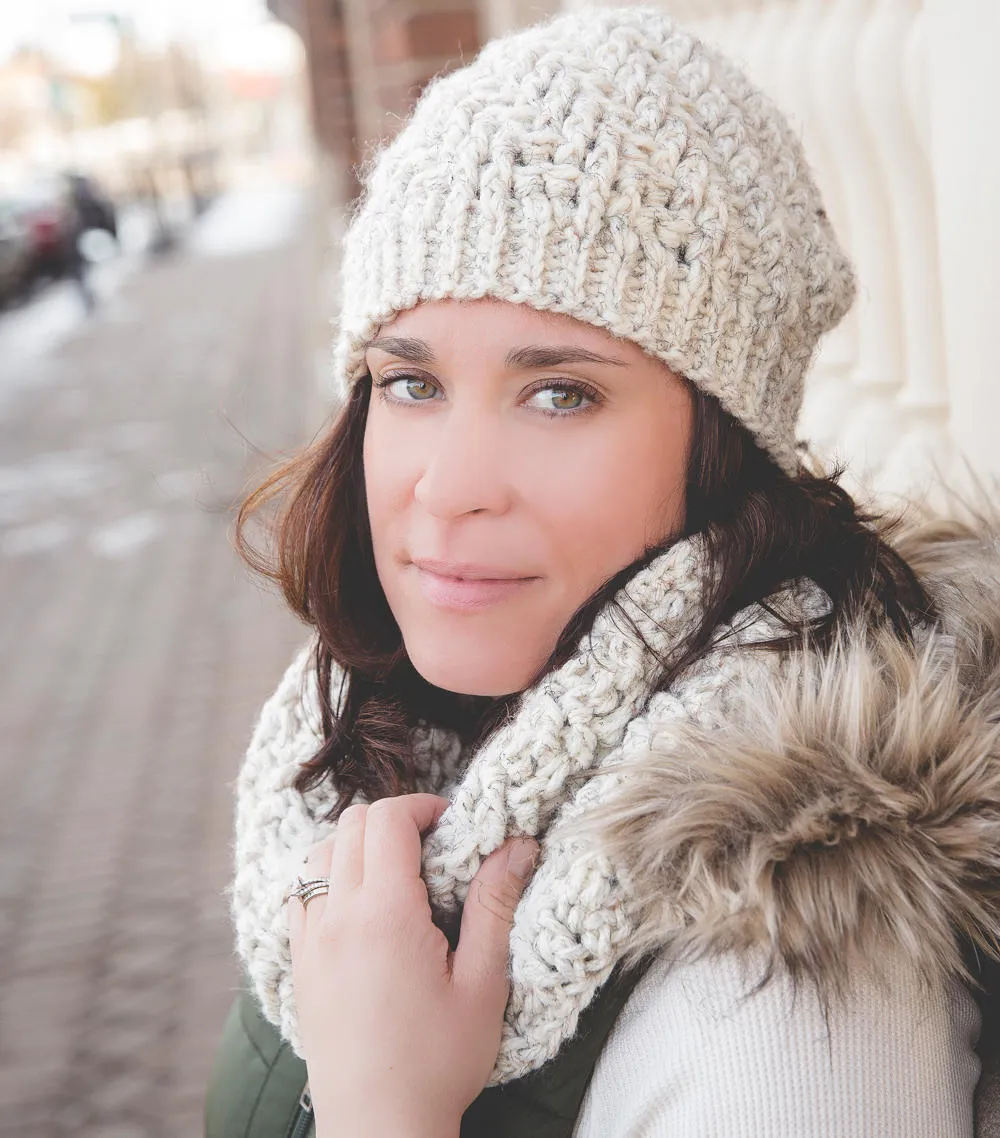 Crochet Pattern for Polar Vortex Cowl | Crochet Cowl Pattern | Scarf Crocheting Pattern | DIY Written Crochet Instructions