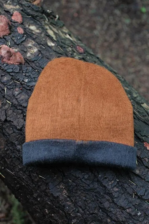 Cuenca Reversible Brushed Alpaca Beanie Hat