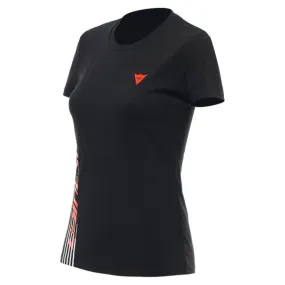 Dainese Logo Lady T-Shirt Black Red