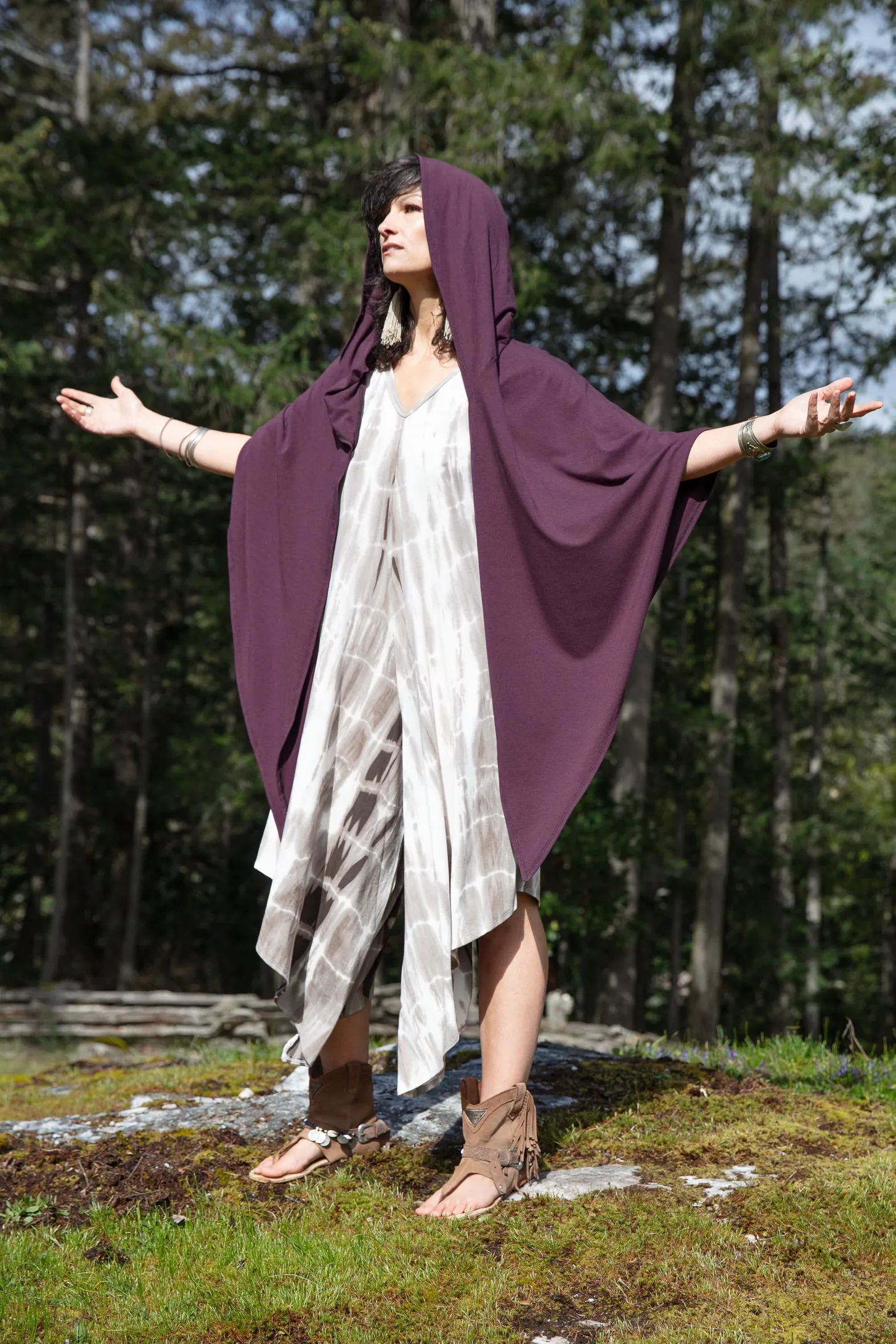 Druid Poncho - bamboo