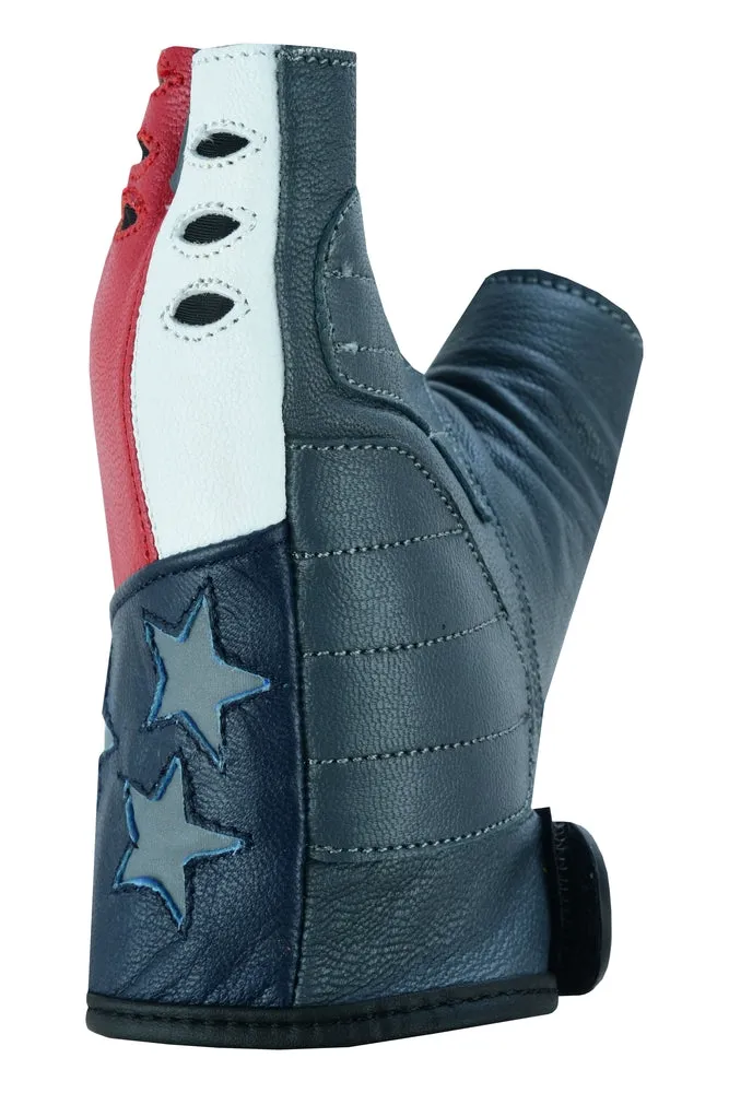 DS1215 Freedom Leather Fingerless Gloves