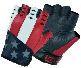 DS1215 Freedom Leather Fingerless Gloves