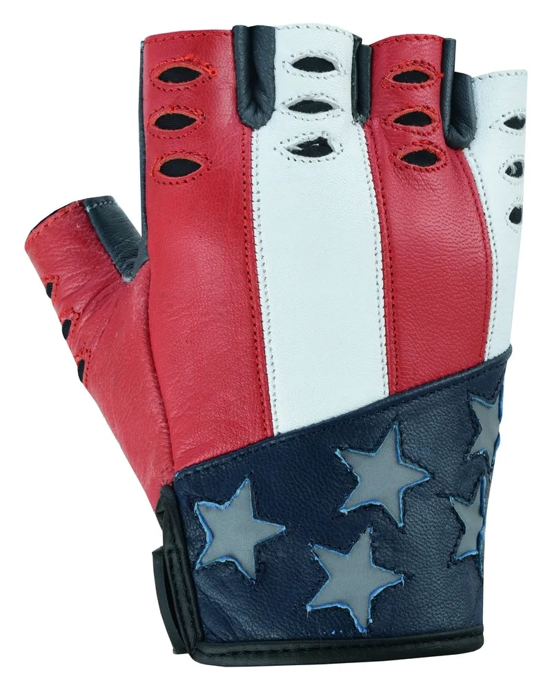 DS1215 Freedom Leather Fingerless Gloves